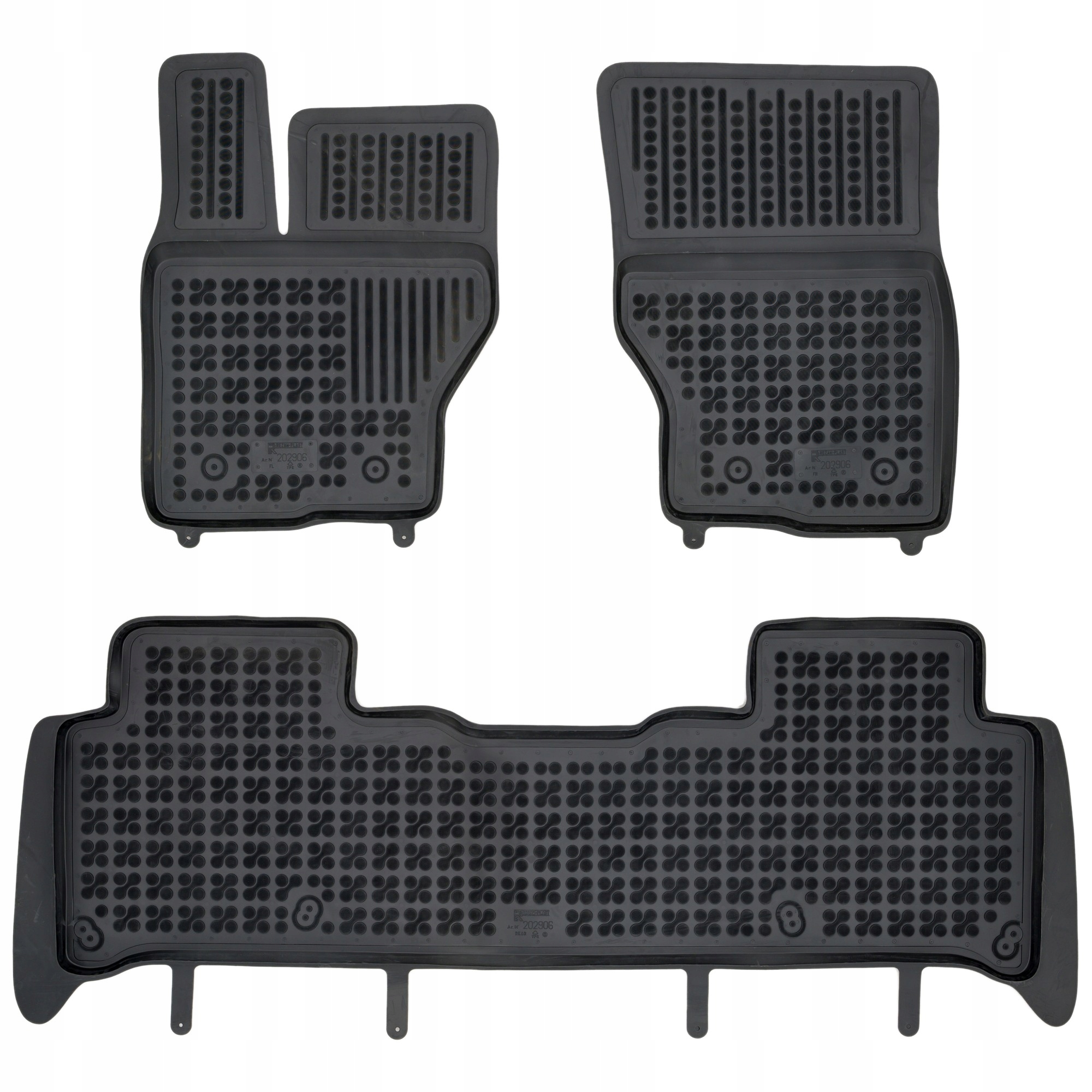 Zestaw dywaniki i mata korytka Land Rover Range Rover Sport II 2013-2022 Producent Rezaw-Plast