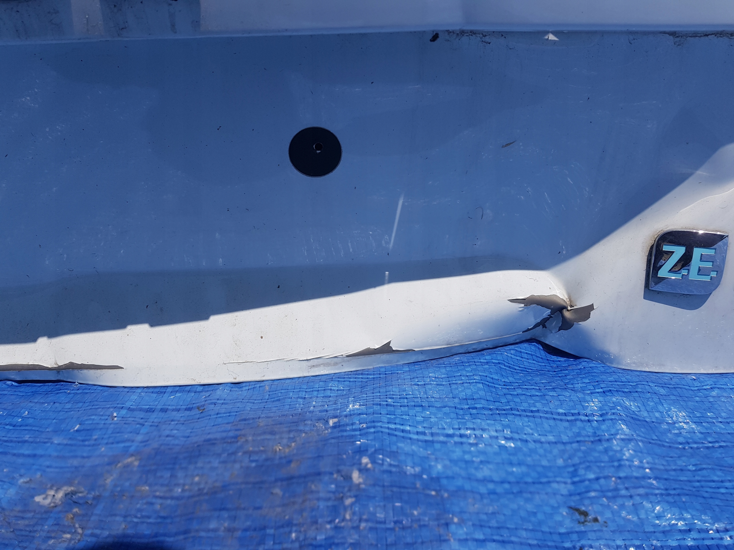 trunk door boot window rear rear part RENAULT ZOE II