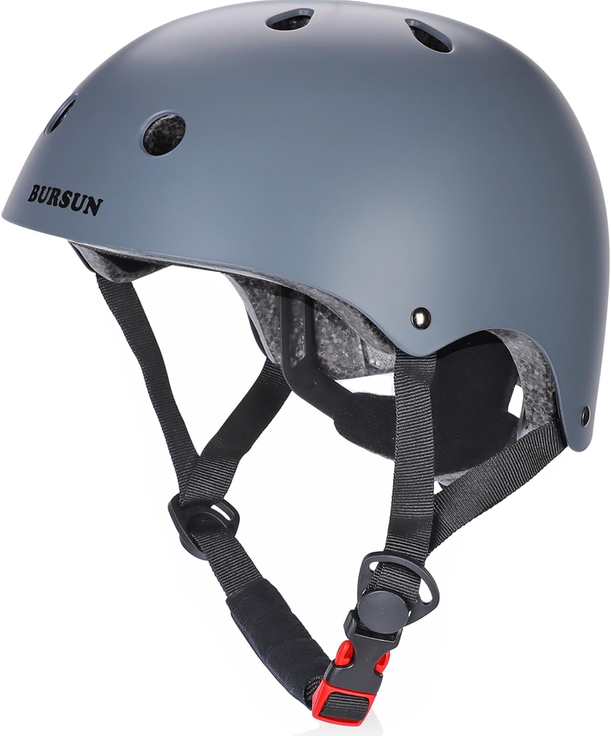 Kask Rowerowy Rolki Dziecięcy Bursun Rozmiar S 48-54CM Bezpieczny Modny