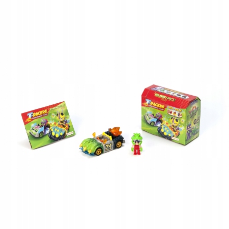 

T-racers Glow race seria 4 autko figurka