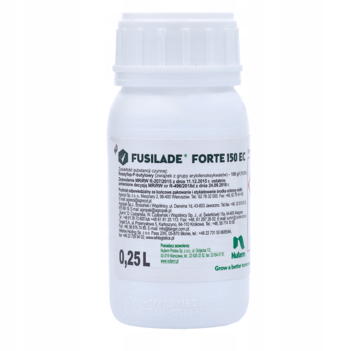 

Fusilade Forte 150 Ec 250 ml herbicyd chwasty
