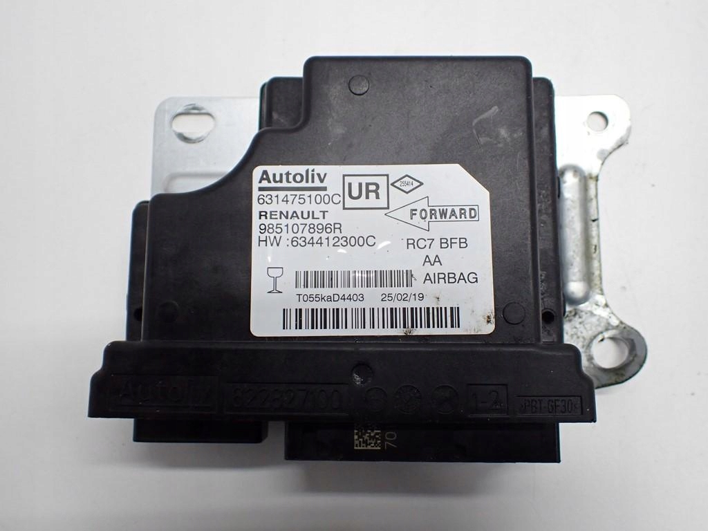 SENSOR PODUSZEK AIRBAG 985107896R RENAULT MEGANE IV 19R