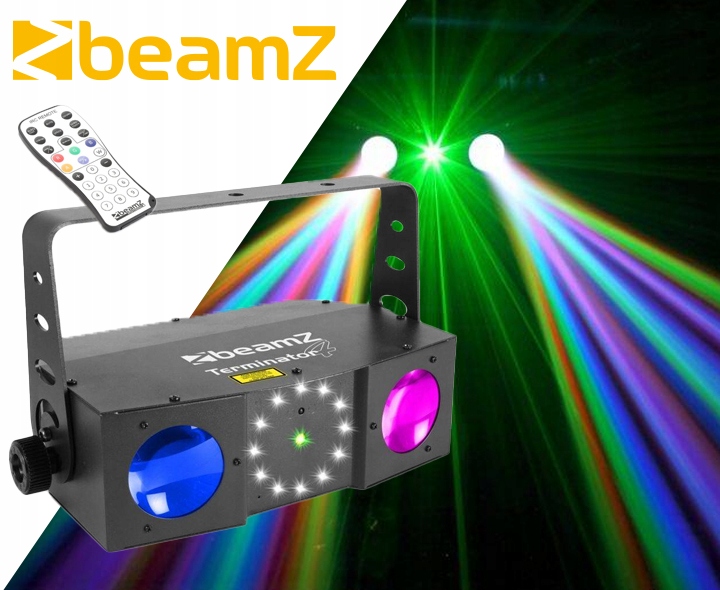 Efekt świetlny LED LASER STROBO MOONFLOWER pilot Kod producenta 153.716