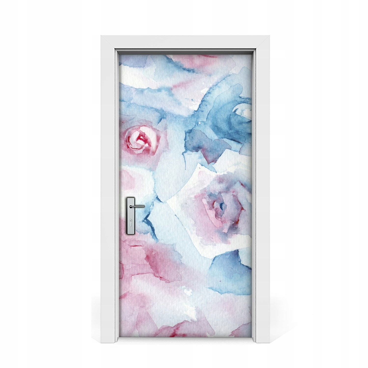 

Naklejka na drzwi okleina Pastelowe Kwiaty 95x205