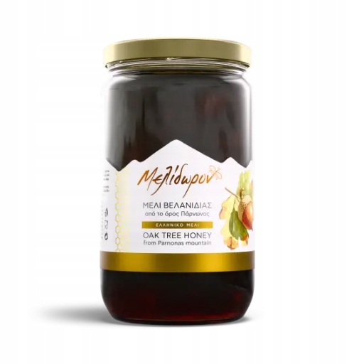 Grecki miód Dębowy 950g Melidoron