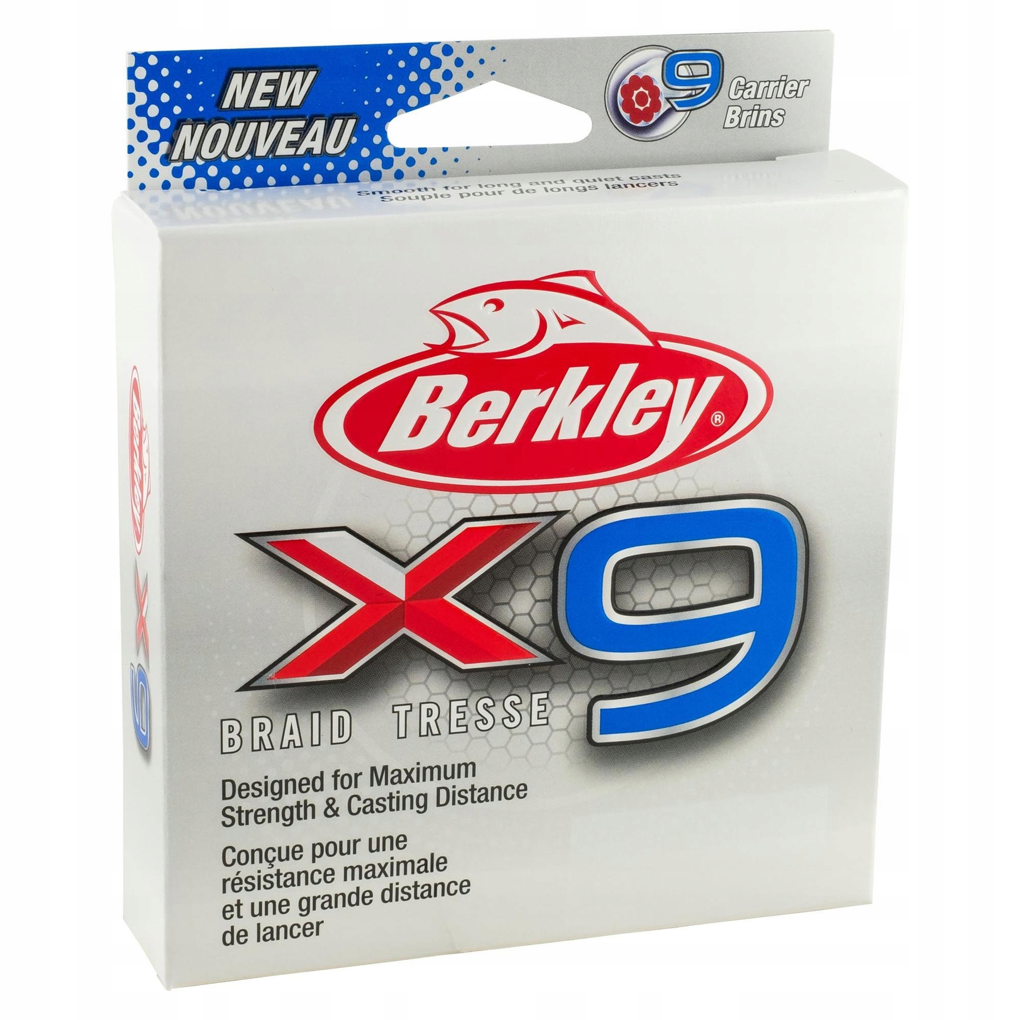 Plecionka Berkley X9 Braid Green 0,06 mm 300 m