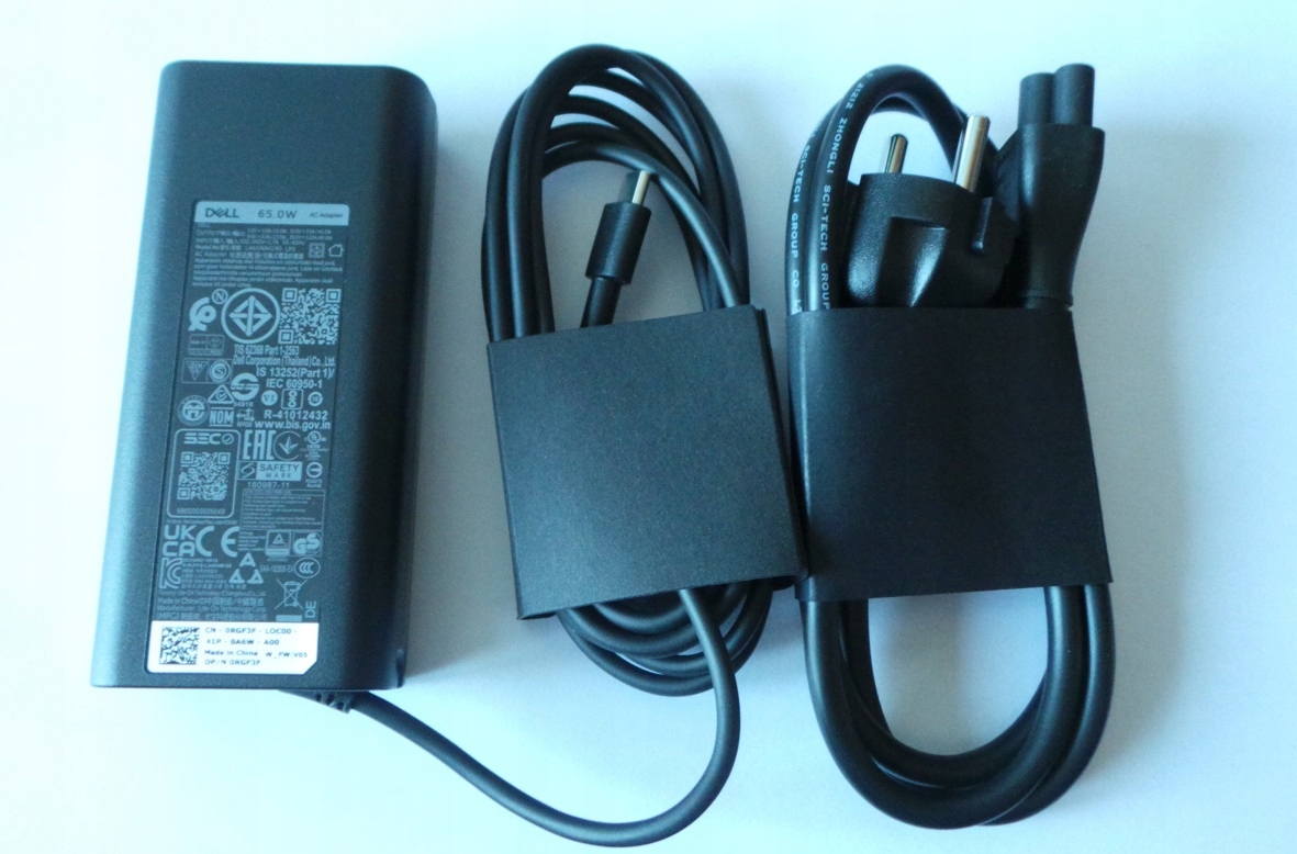 Zcela Nový Originální Napájecí Zdroj Dell 65W Usb-c 450-BBVD