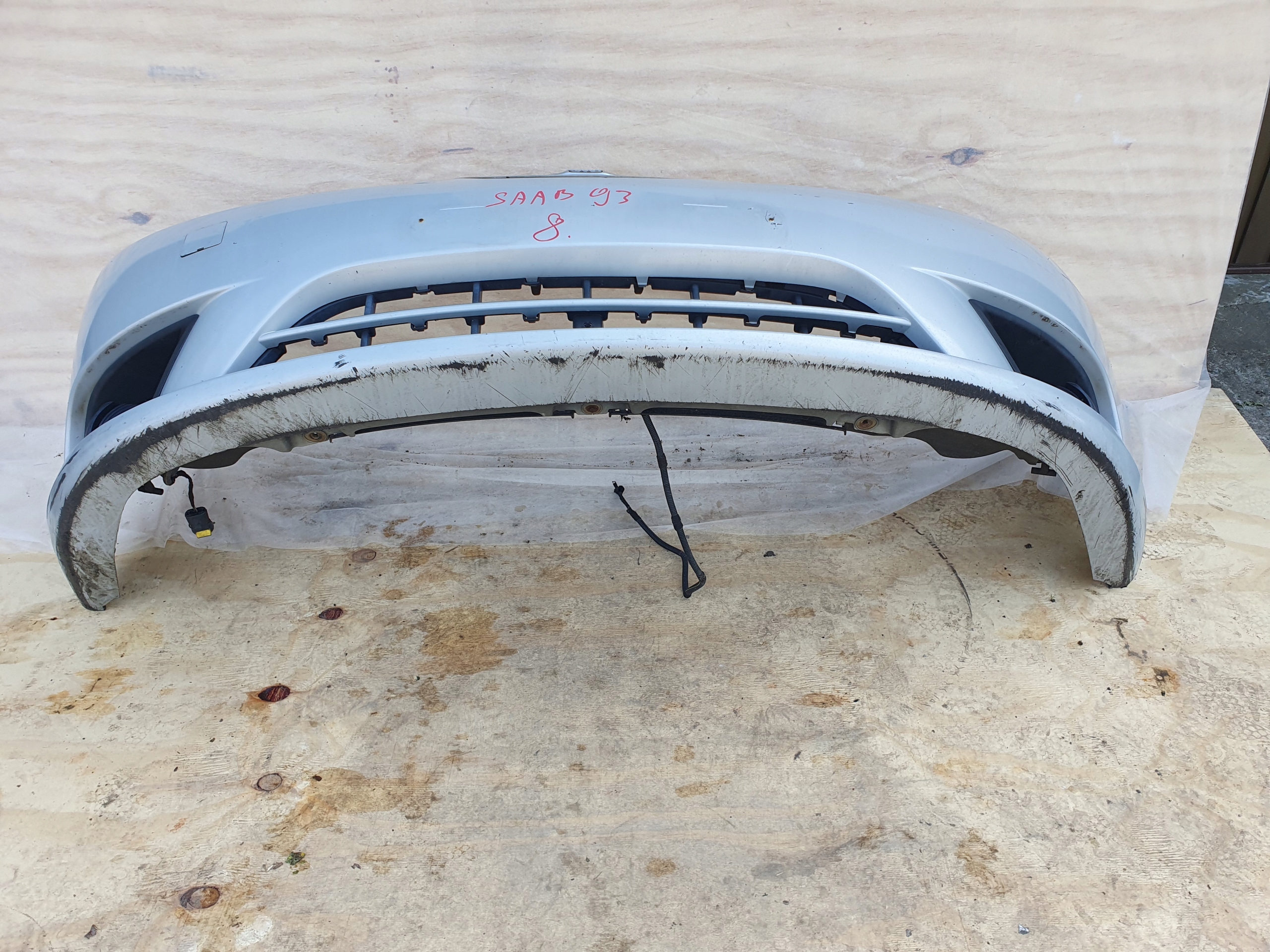 Saab 93 9-3 Lift 07- front bumper front