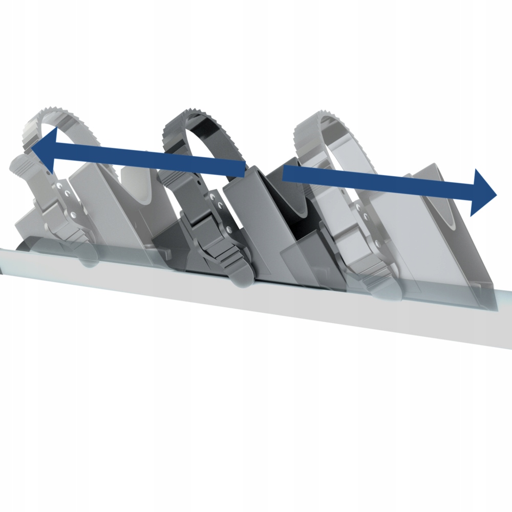 4x BAGAZNIK DACHOWY NA ROWER UCHWYT ROWEROWY DACH Color silver