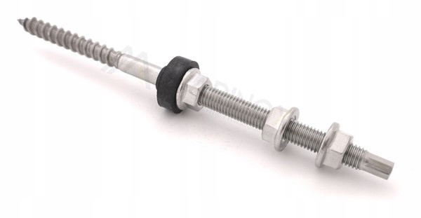 DWUGWINT PV M10x200 INOX A2 - ŚRUBA FOTOWOLTAIKA