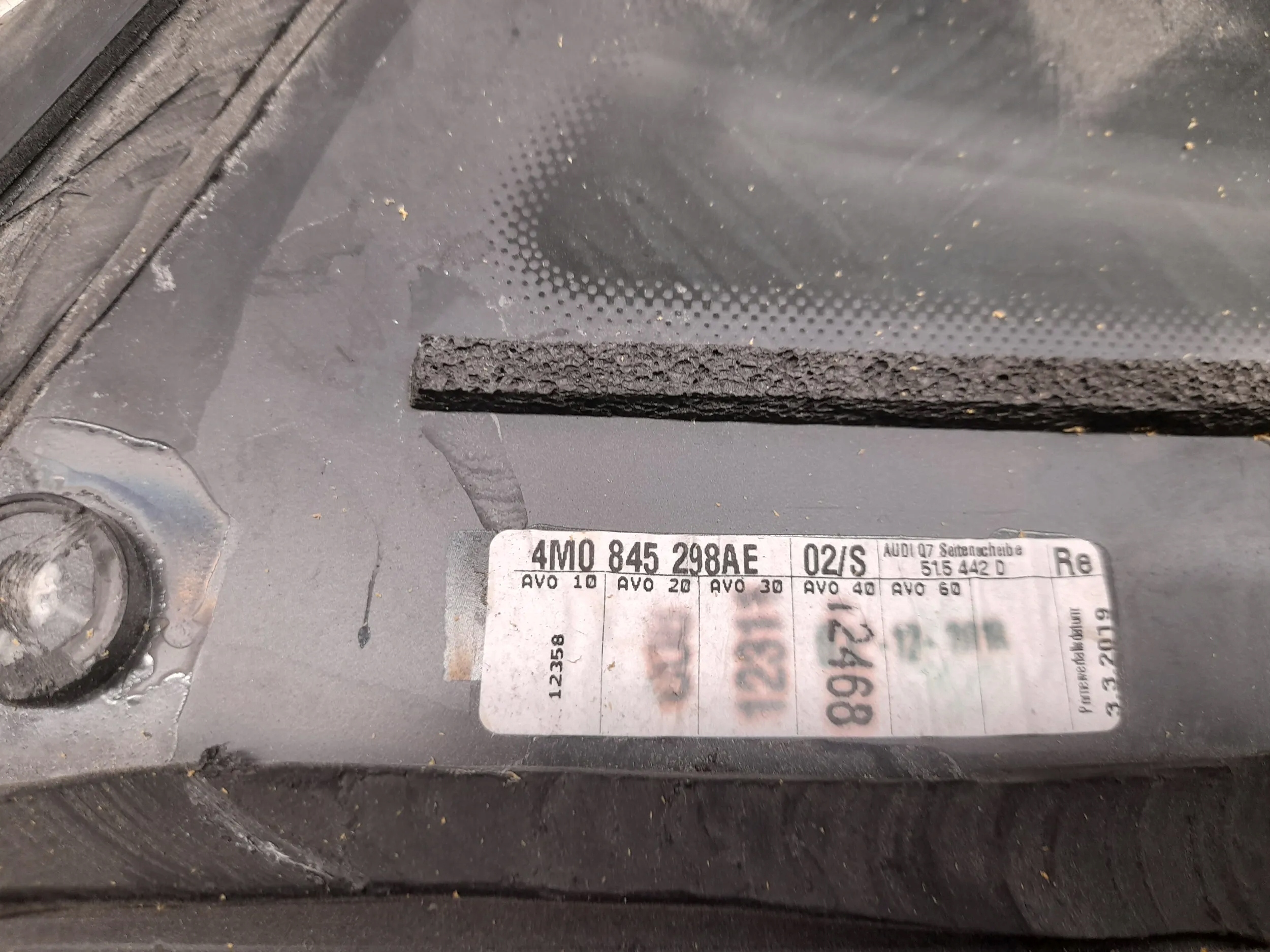 Audi Q7 4M 4M0845298AE Tył prawa Karoseryjne Producent części Audi OE