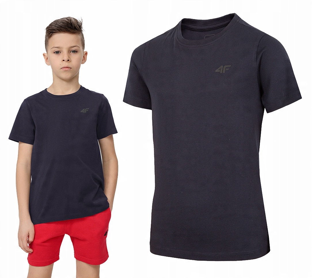 

Bawełniana Koszulka Chłopięca 4F T-shirt JTSM001