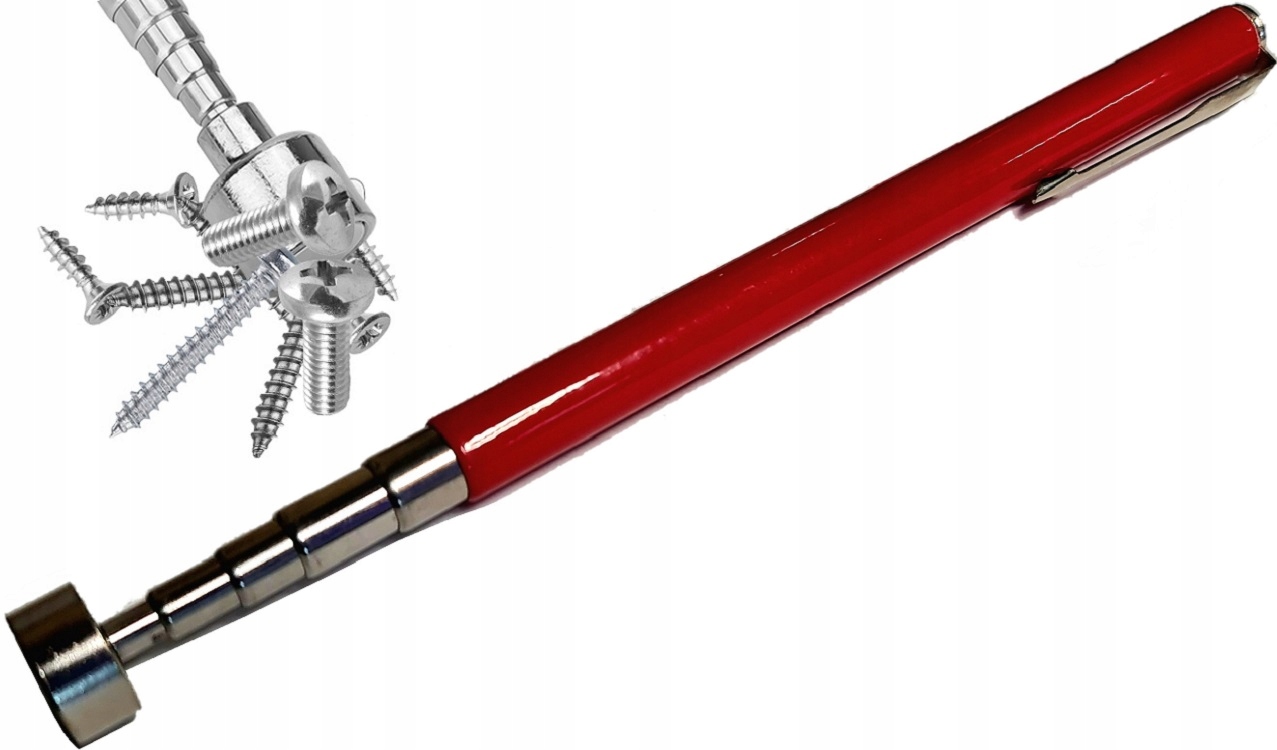 

Chwytak Magnetyczny Teleskopowy Długi Mocny Magnes