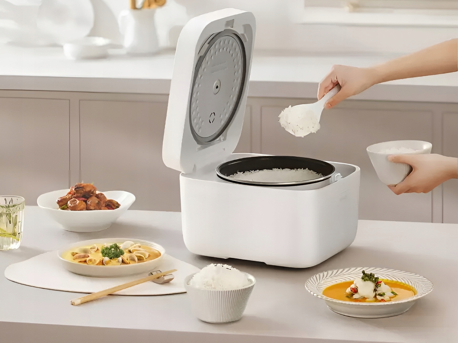 Ryżowar wielofunkcyjny Xiaomi Multifunctional Rice Cooker 4L 10 programów Moc 935 W