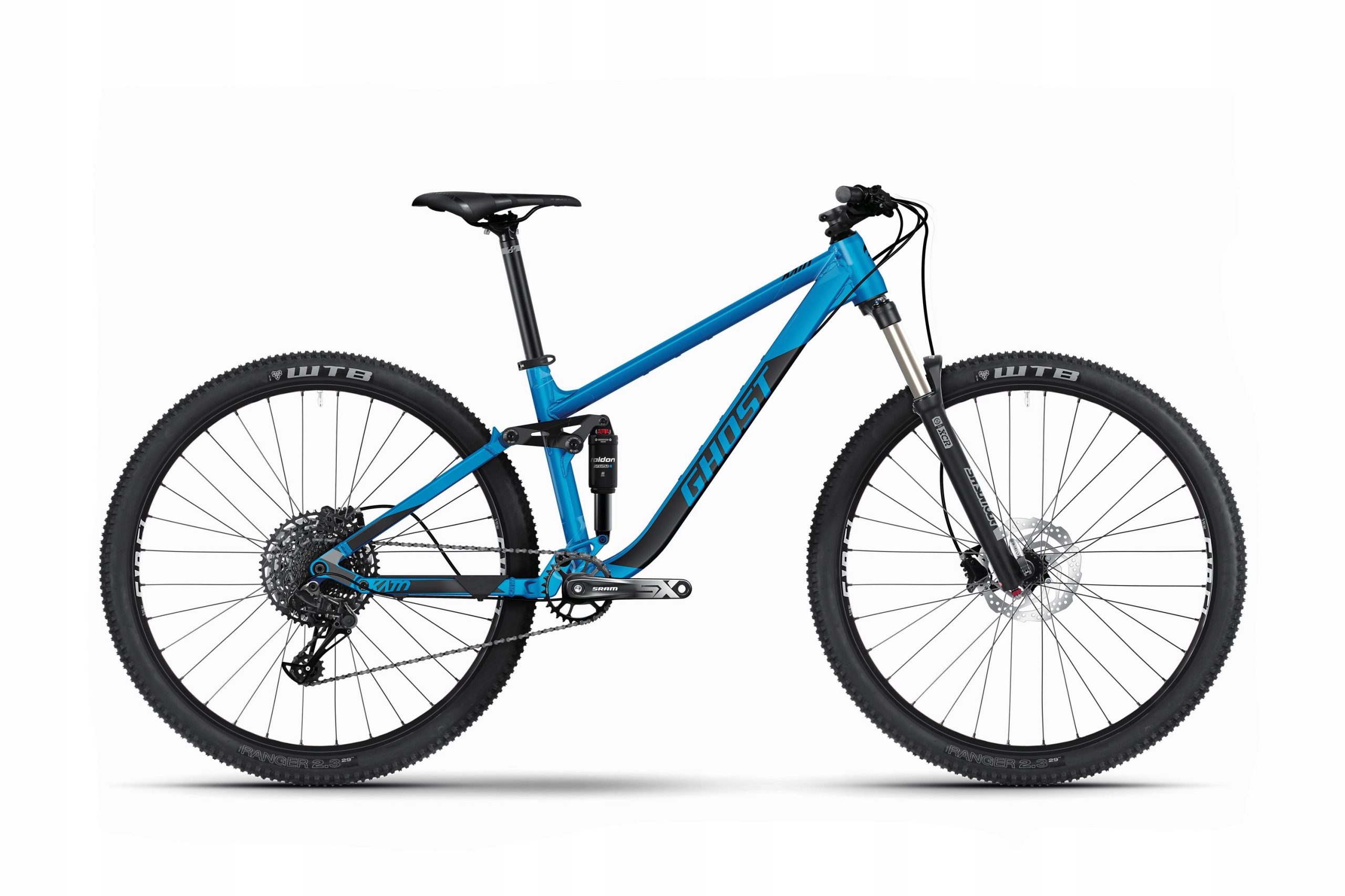 Rower Mtb full Ghost Kato Fs niebieski XL