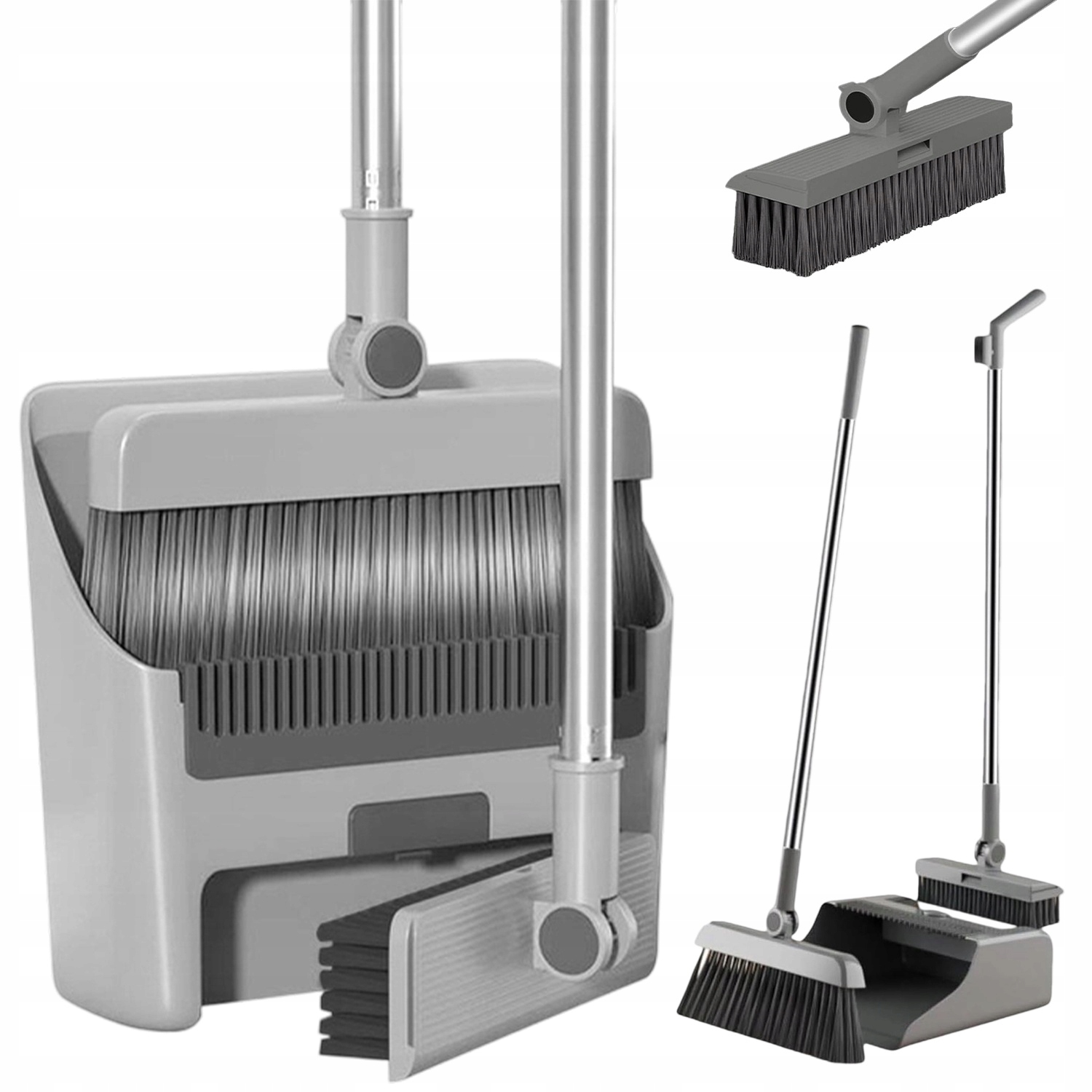 Levně Zametací Lenoch S Lopatkou 3V1 Sada Na Čištění Koupelny