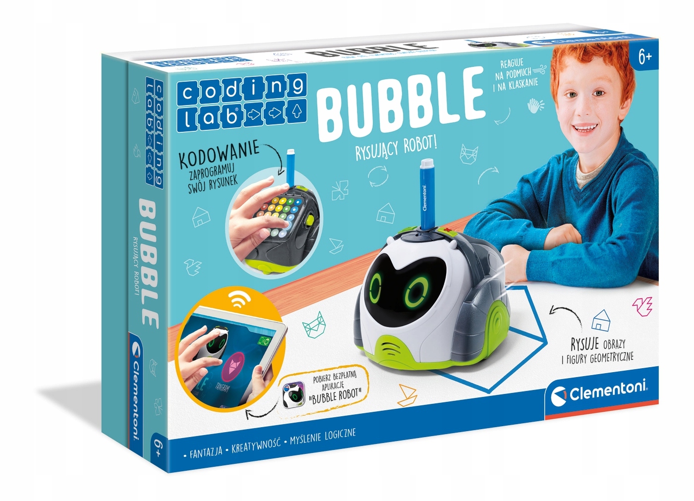 

Clementoni Interaktywny robot Bubble 50668