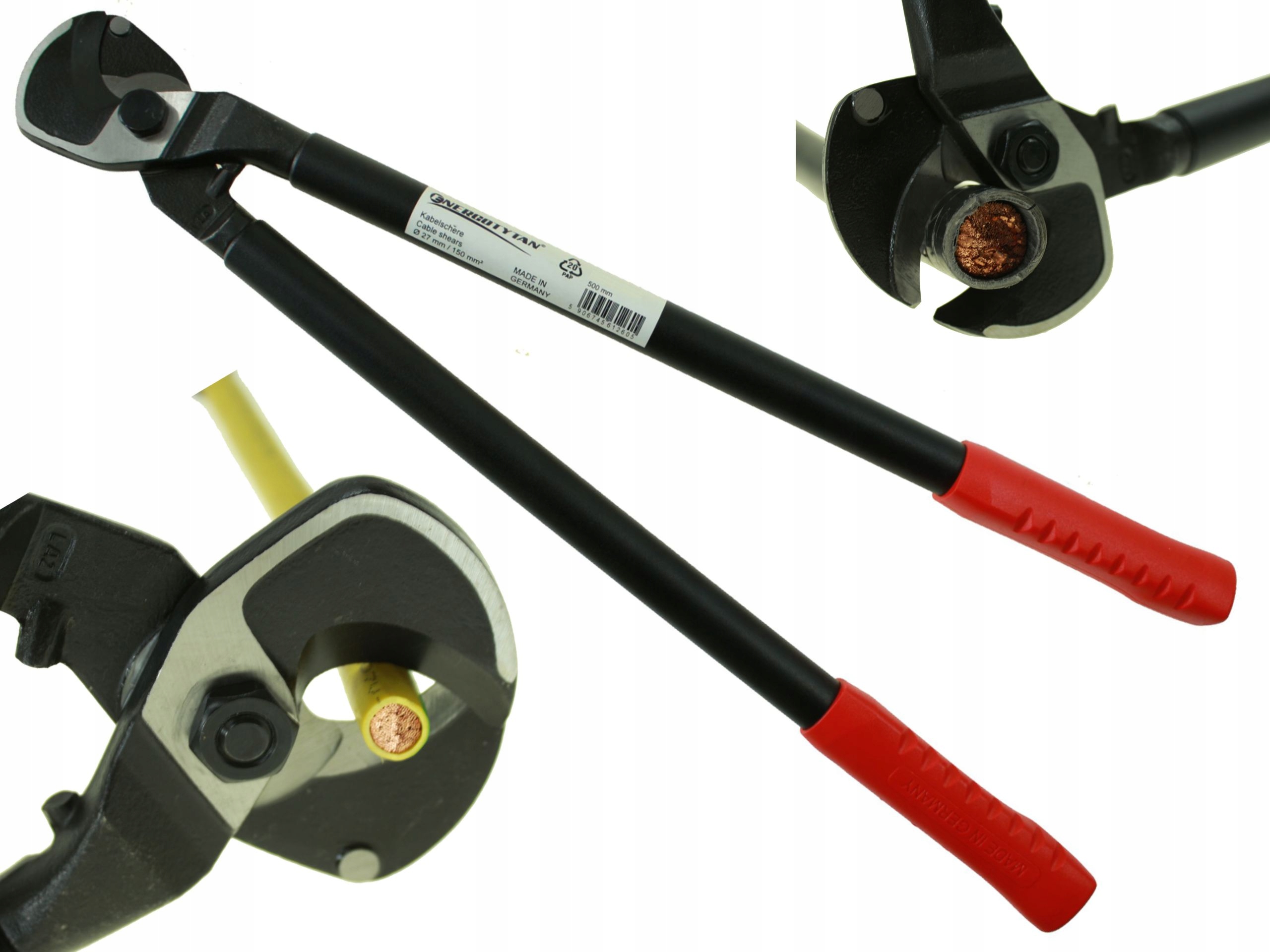 Nůžky na kabely 240mm2 500 mm ETOW50 Energotytan Made In Germany