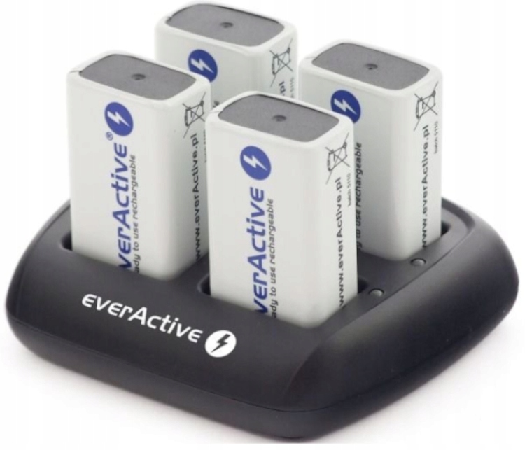 

Ładowarka Do Akumulatorków 9V Everactive NC-109