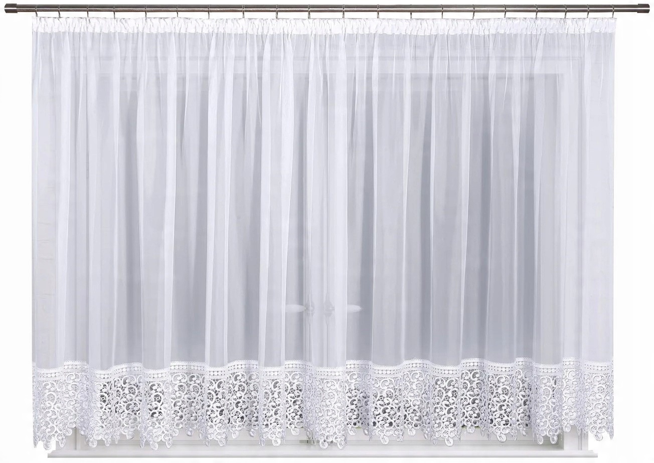 

Firana 400 x 160 CM Prosta Firany Gotowe Woal