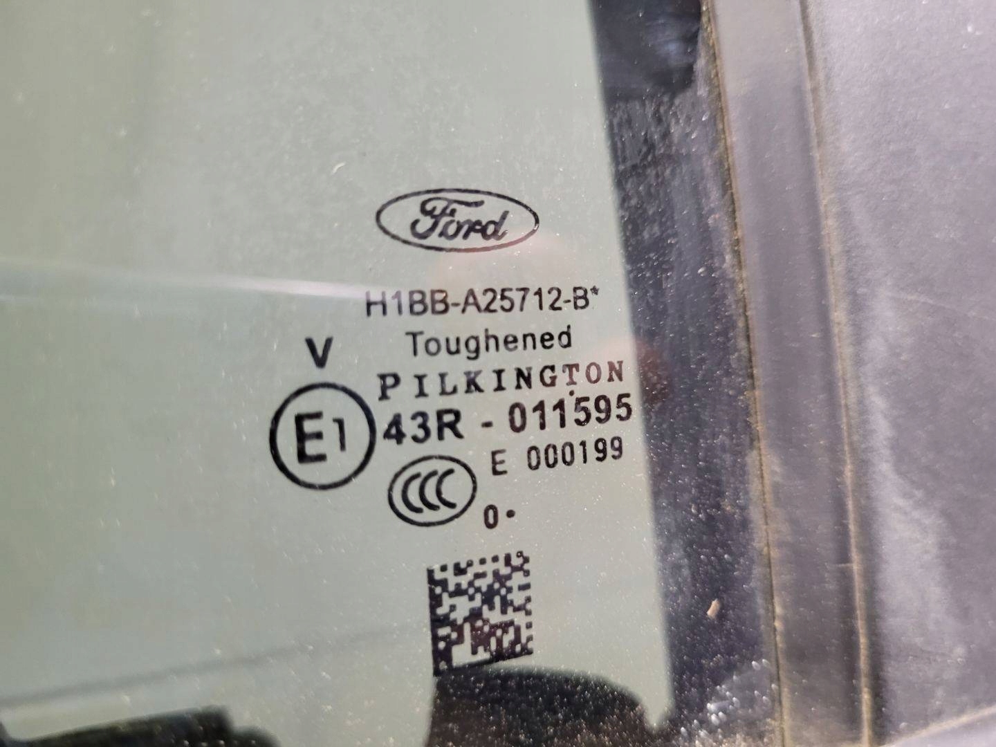 door rear part right side Ford Fiesta 7 2019