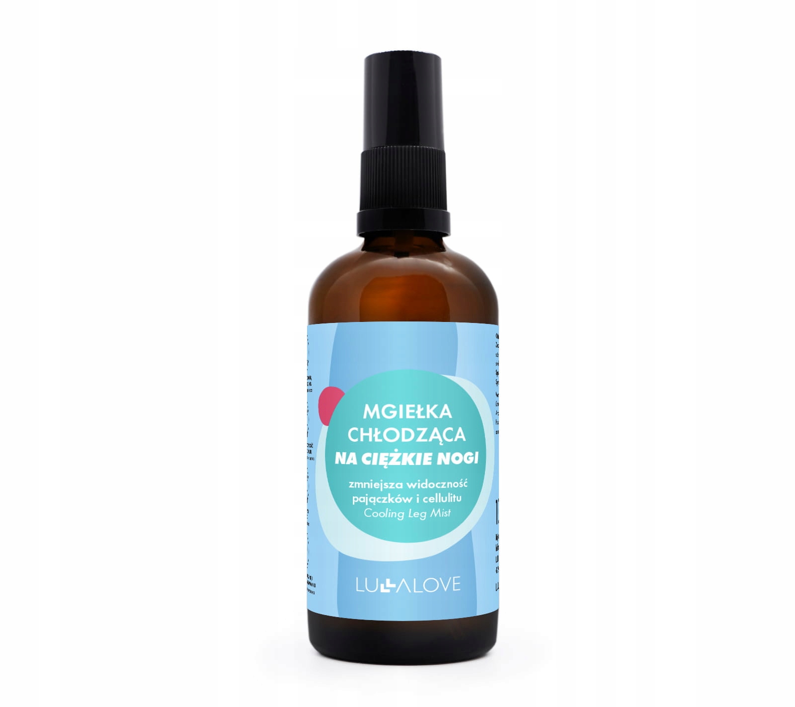 Lulllalove Chladící Mlha Na Těžké Nohy Pavouků Relaxační Menthol 100 ML