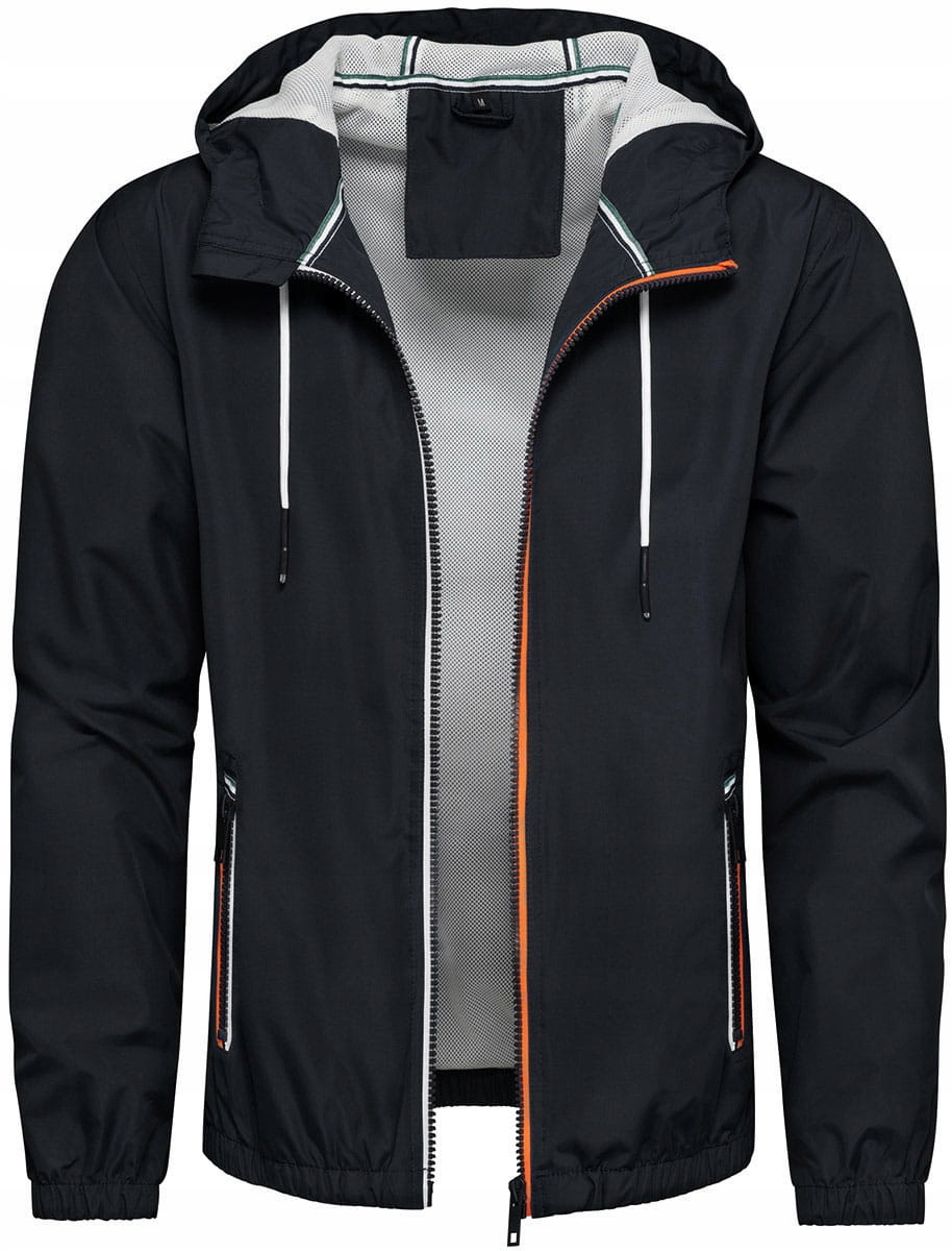 Męska kurtka wiosenna wiatrówka XL