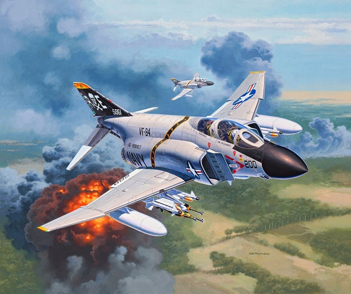 Revell F-4J Phantom Us Navy