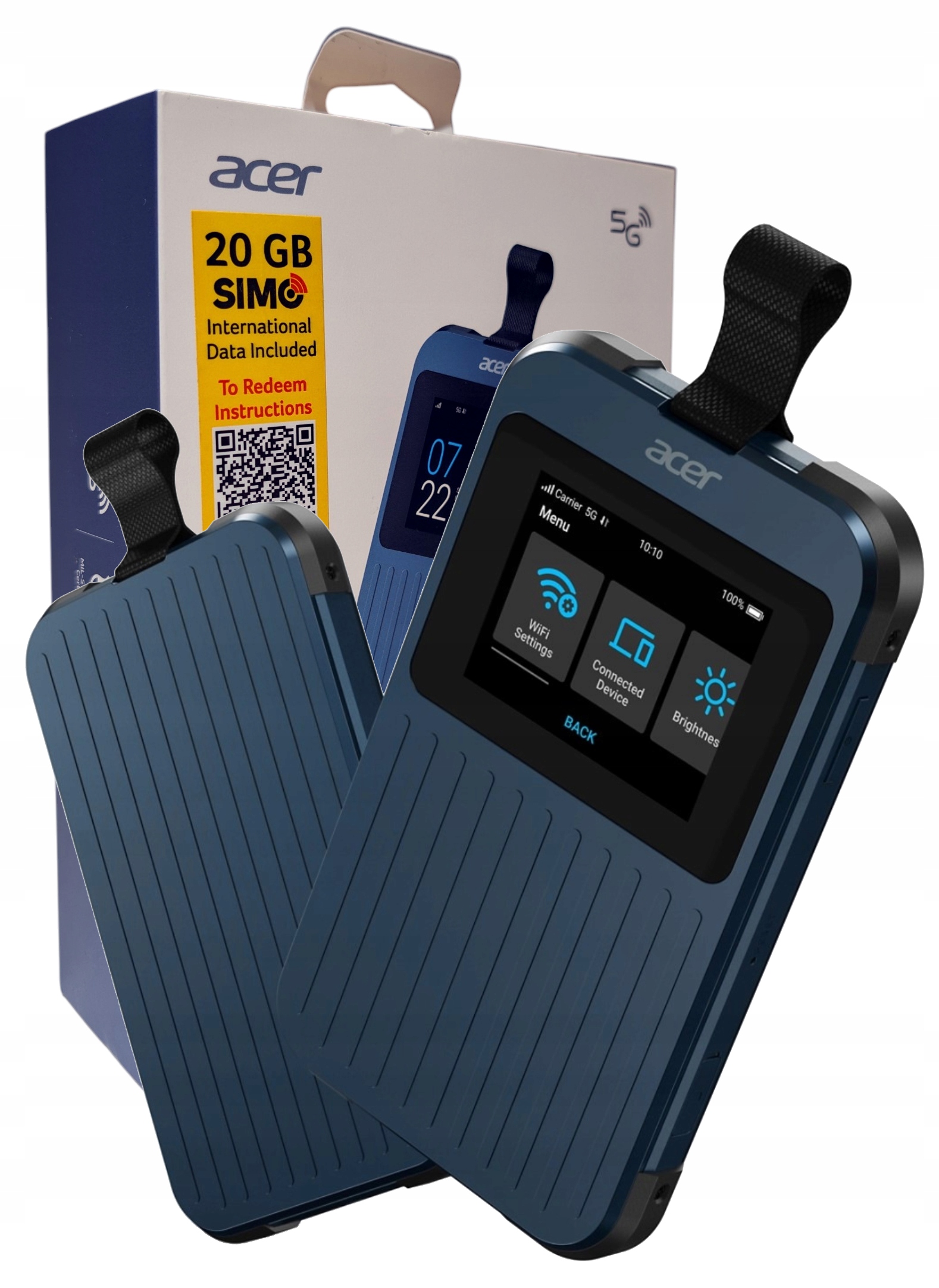 Zesílený Mobilní Router Acer Enduro Connect M3 5G IP54 S Balíčkem 20 Gb