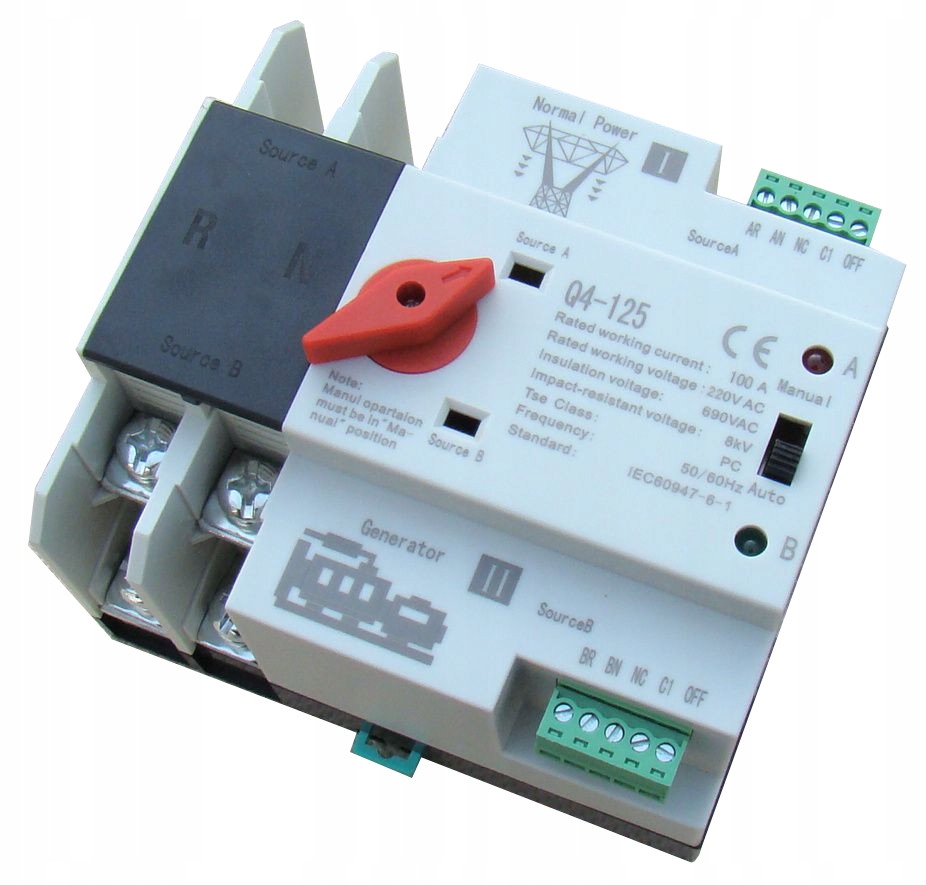 Automatyczny Przełącznik Źródła Zasilania APZ-Q4