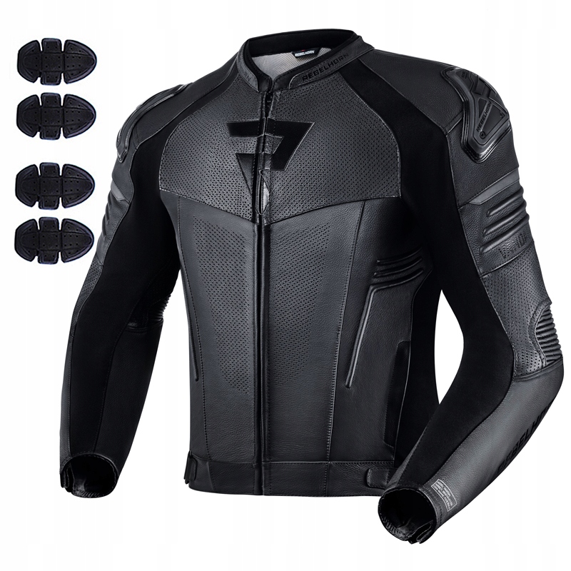 KURTKA MOTOCYKLOWA MĘSKIE SKÓRA REBELHORN VANDAL