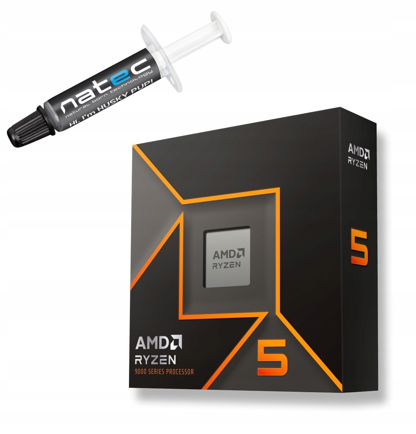 Amd Ryzen 5 9600X Box 3.9GHz 32MB AM5 100-100001405WOF pasta Natec