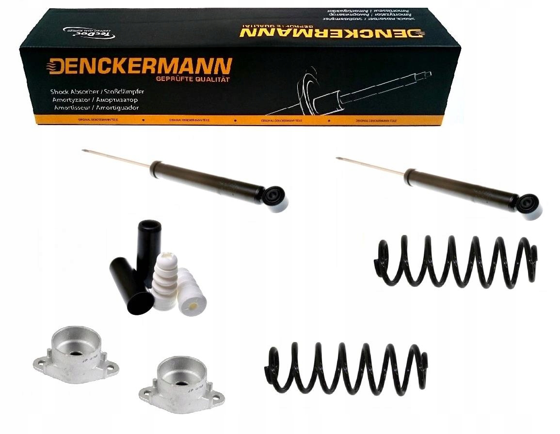 Tlumiče Upevnění Pružiny Krytu Mazda 2 De 2007- Zadní Sada