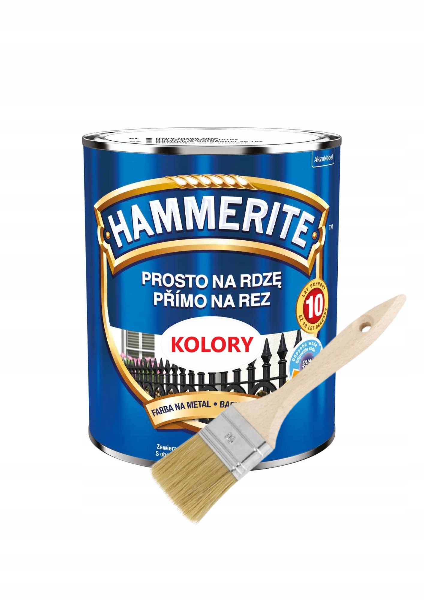 

Hammerite Farba Do Metalu 0,7l Pędzel
