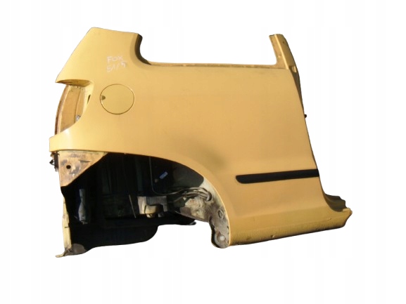 VW FOX 03-09 3D BŁOTNIK PRAWY TYŁ KOD LAK: LY1C