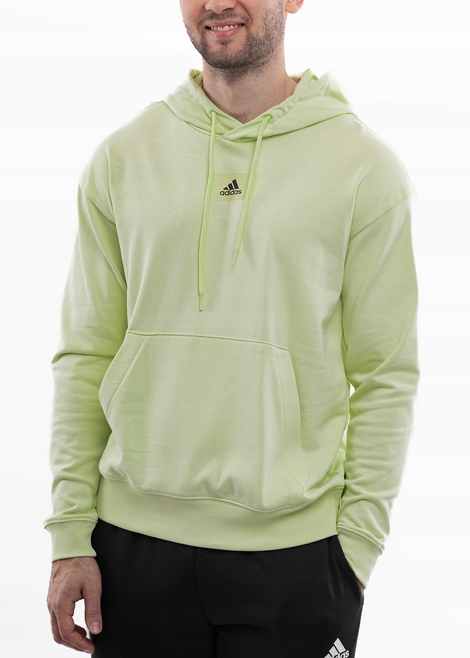 adidas pánská mikina s kapucí sportovní bavlněná pohodlná vel M