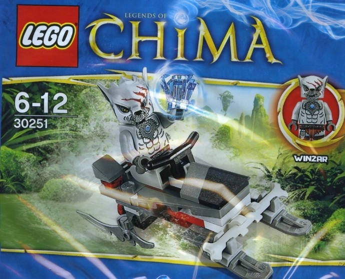 Nowy Lego Chima 30251 Winzar's Pack Patrol Misb 2013