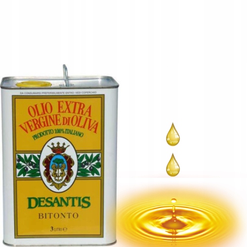 Desantis – Oliwa Z Oliwek Extra Virgin 3000 ML (tłoczona Na Zimno)