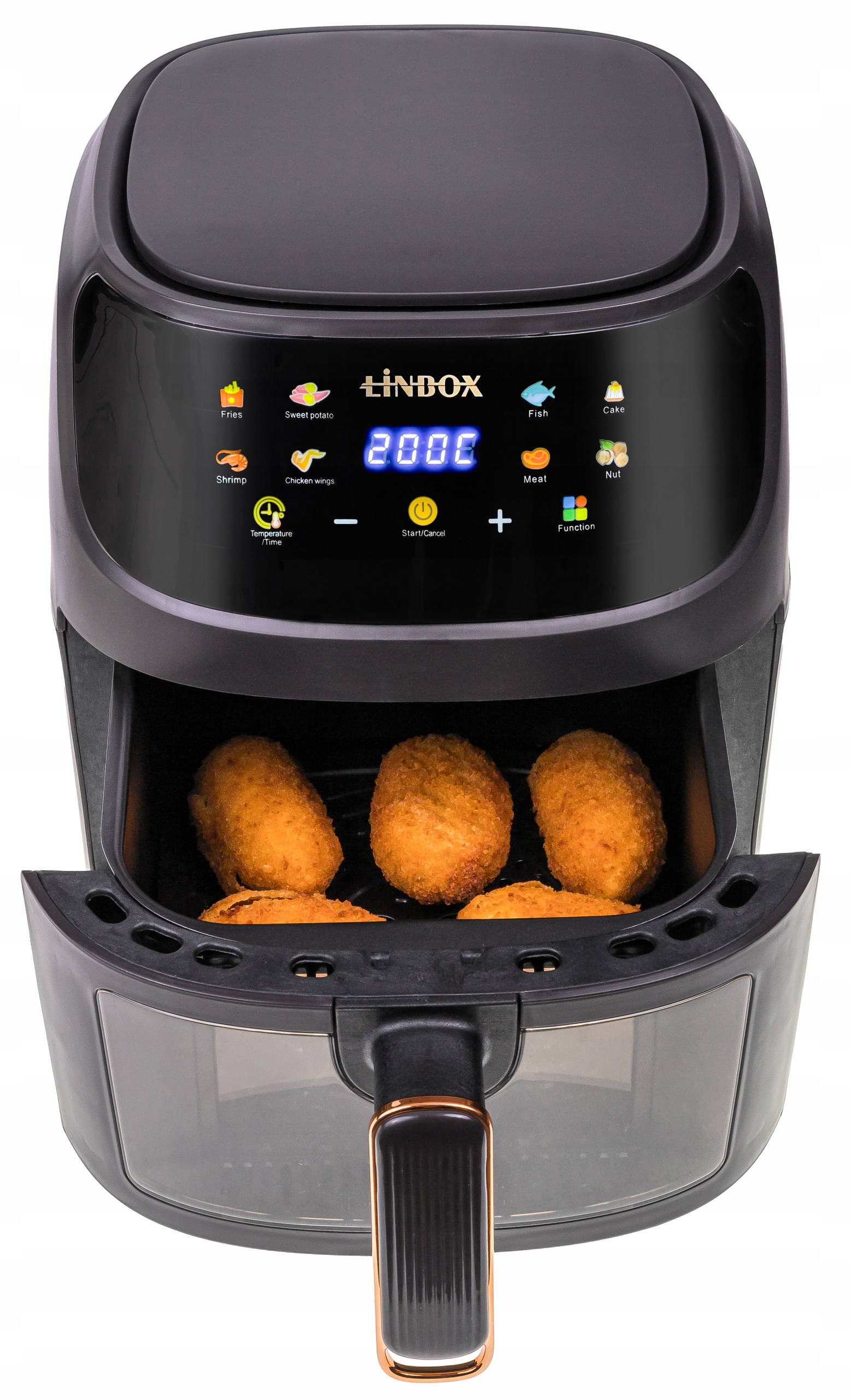 FRYTKOWNICA BEZTŁUSZCZOWA AIR FRYER 5L/1400W Marka Linbox