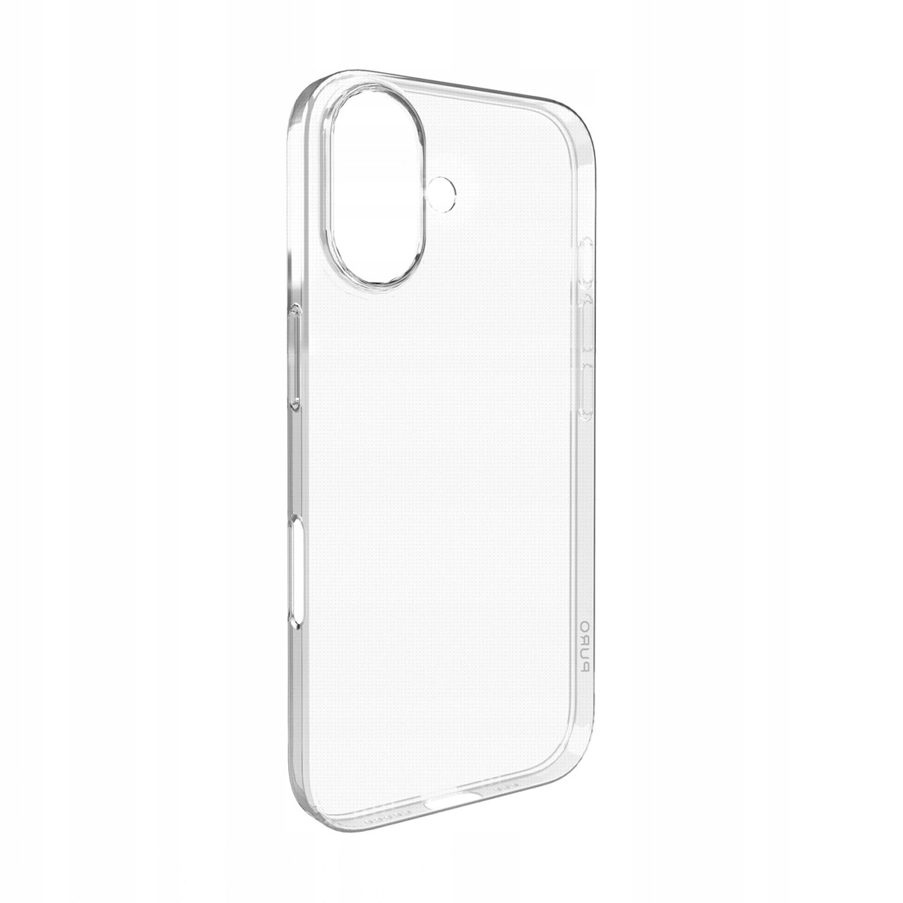 Etui silikonowe Puro 03 Nude do iPhone 16 przezroczyste