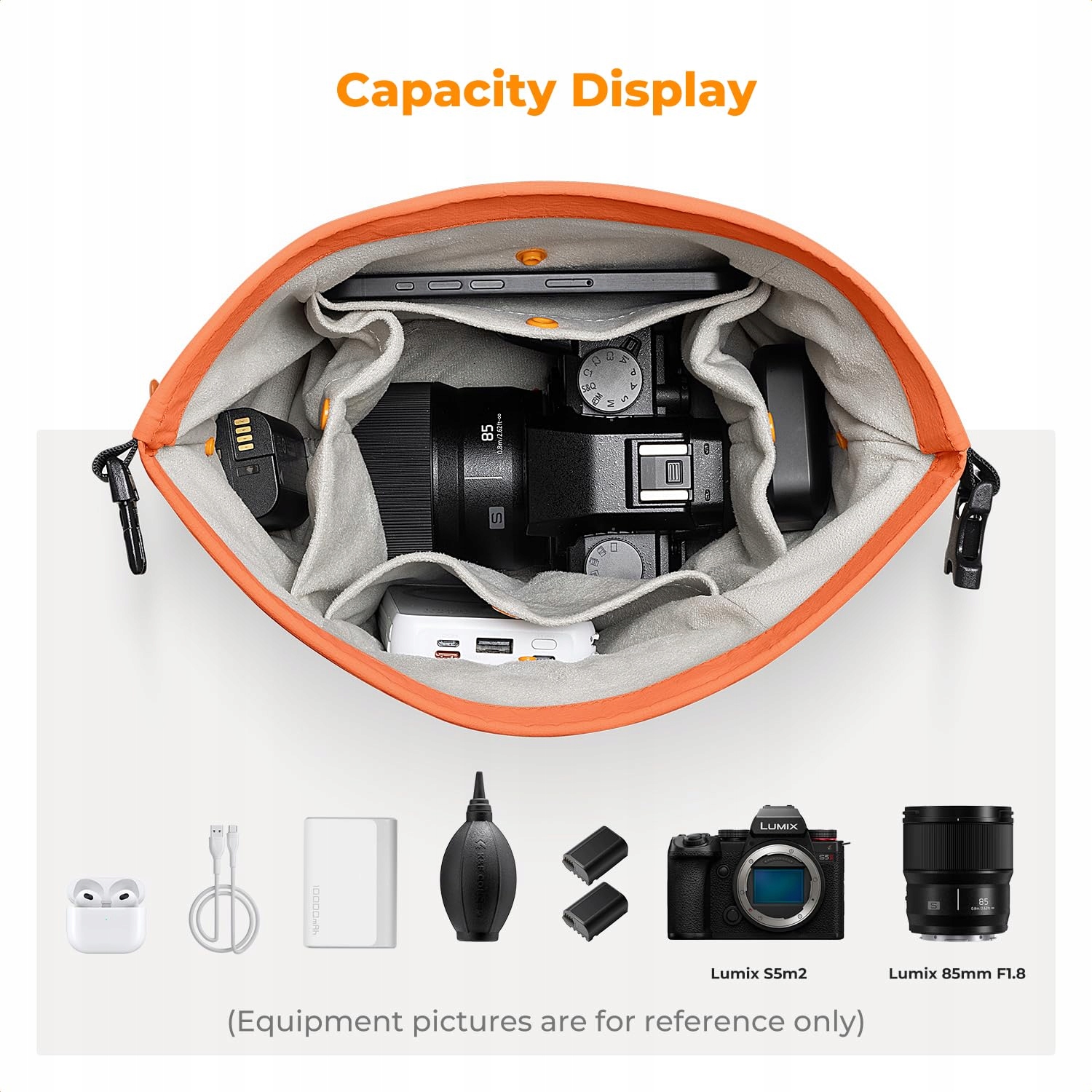 K&F CONCEPT Torba Na Aparat Modna Torba Na Ramię DSLR I Bezlusterkowce — miniatura 2