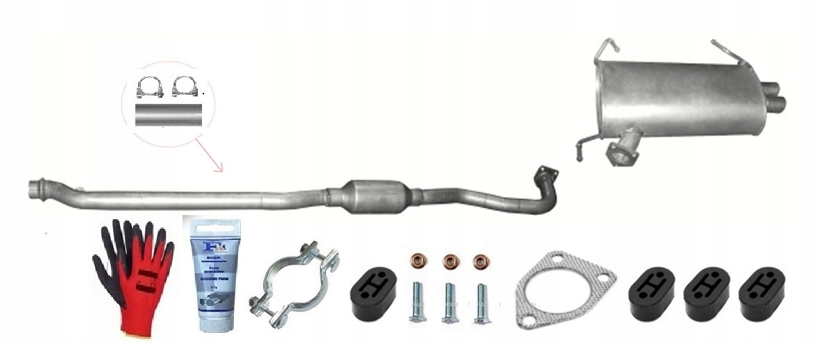 Citroen C-crosser 2.2 HDi 116 kW (2007-6/2010) Tlumiče sada+bonus