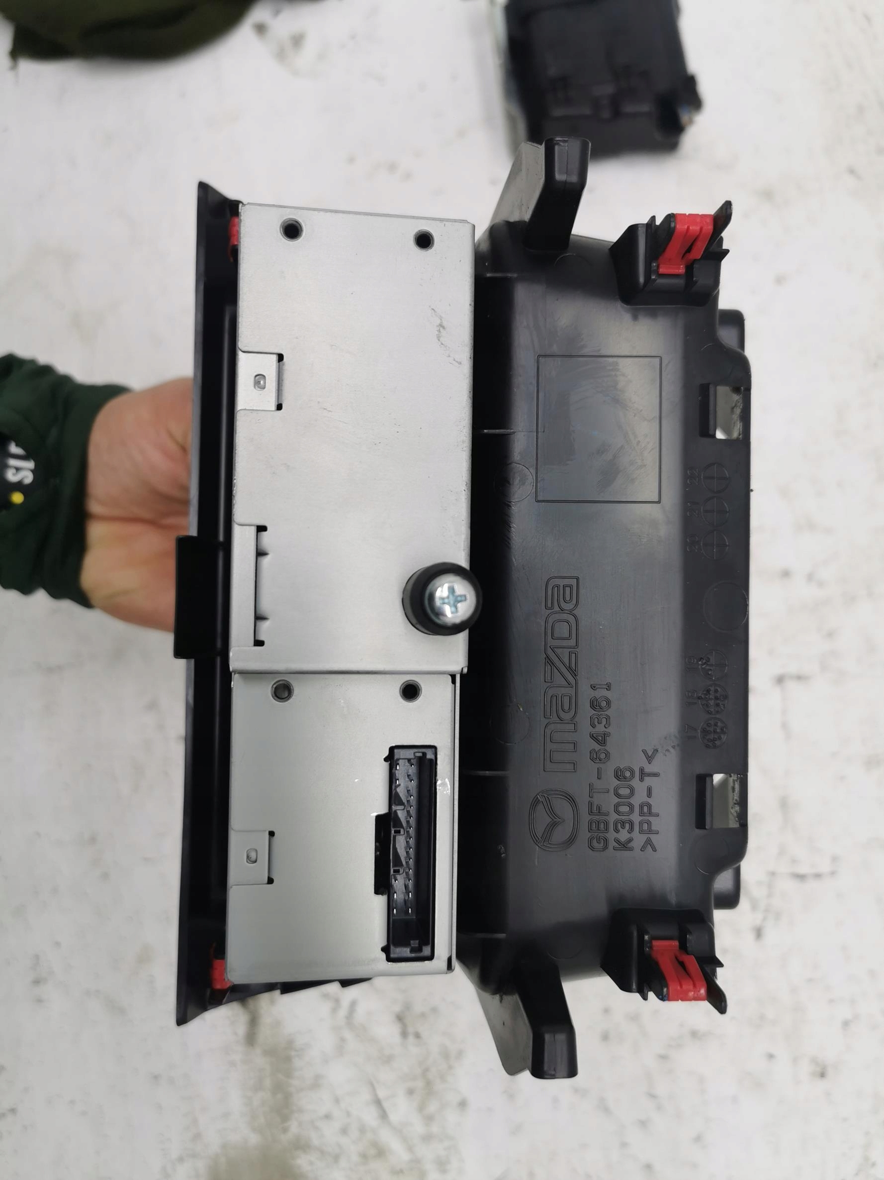 player navigation devices MAZDA 6 III LIFT GL GBGA-669G0