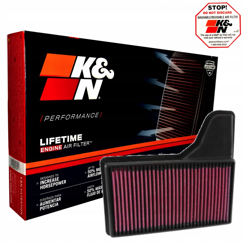 K&n Vzduchový Filtr Ford Mustang VI Usa 33-5029