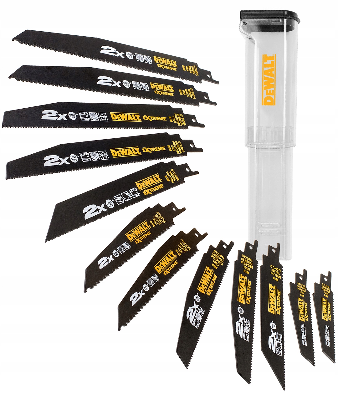 

Zestaw 12 brzeszczoty do szablastej DeWALT DT2441L