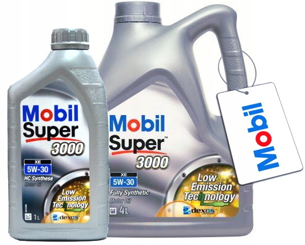 

Mobil 3000 Xe 5W30 5L Do Tdi 4L+1L
