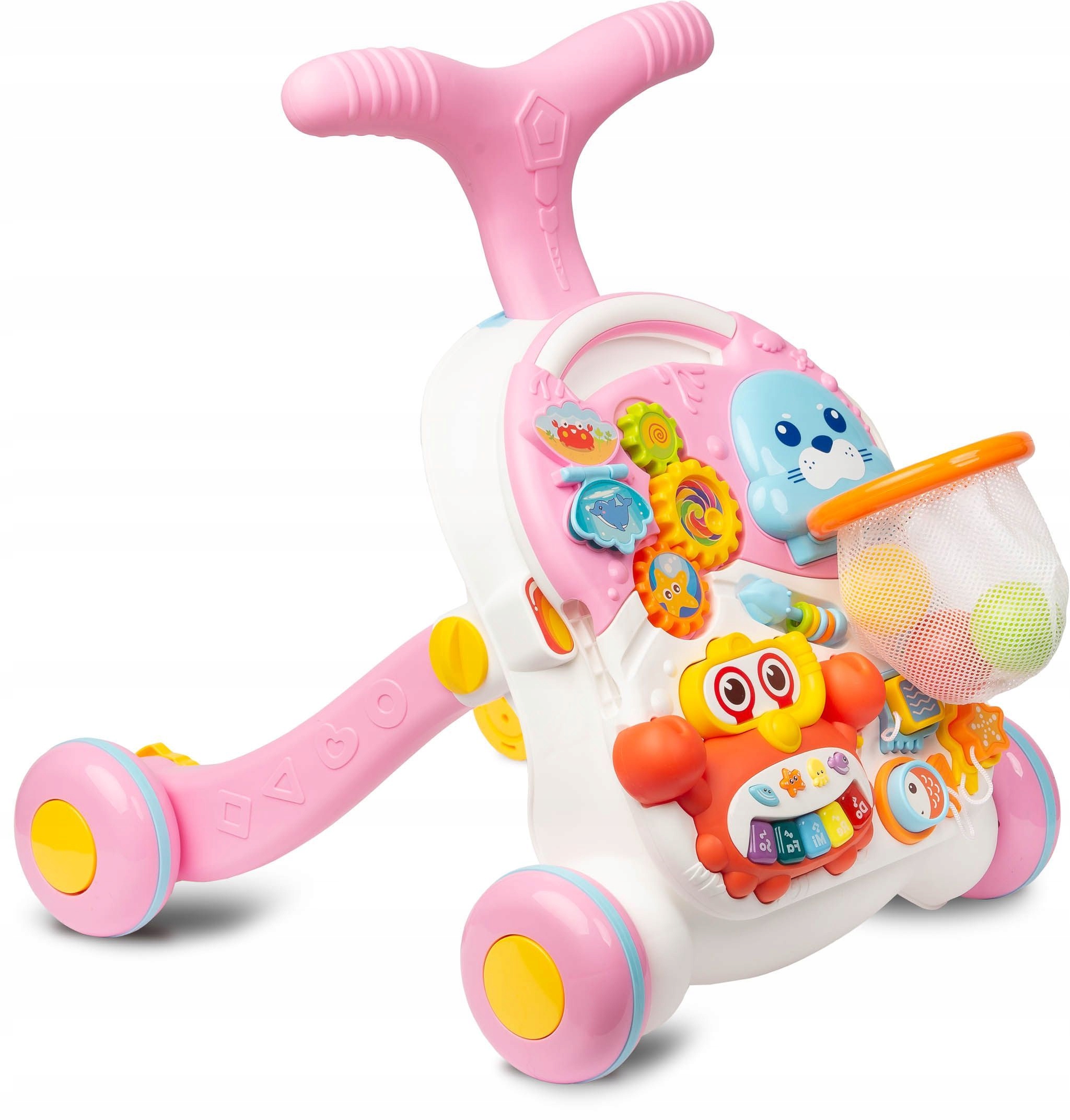 Multimedialny Pchacz Stolik 2 W 1 Toyz Spark