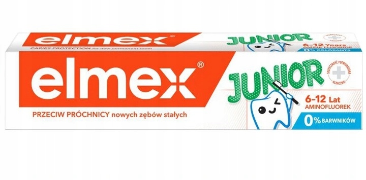 

Elmex Junior Pasta do zębów dzieci 6-12 lat 50 ml