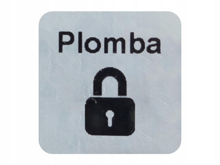 PLOMBY GWARANCYJNE STICKERY 10x10 VOID MAT 500 SZT