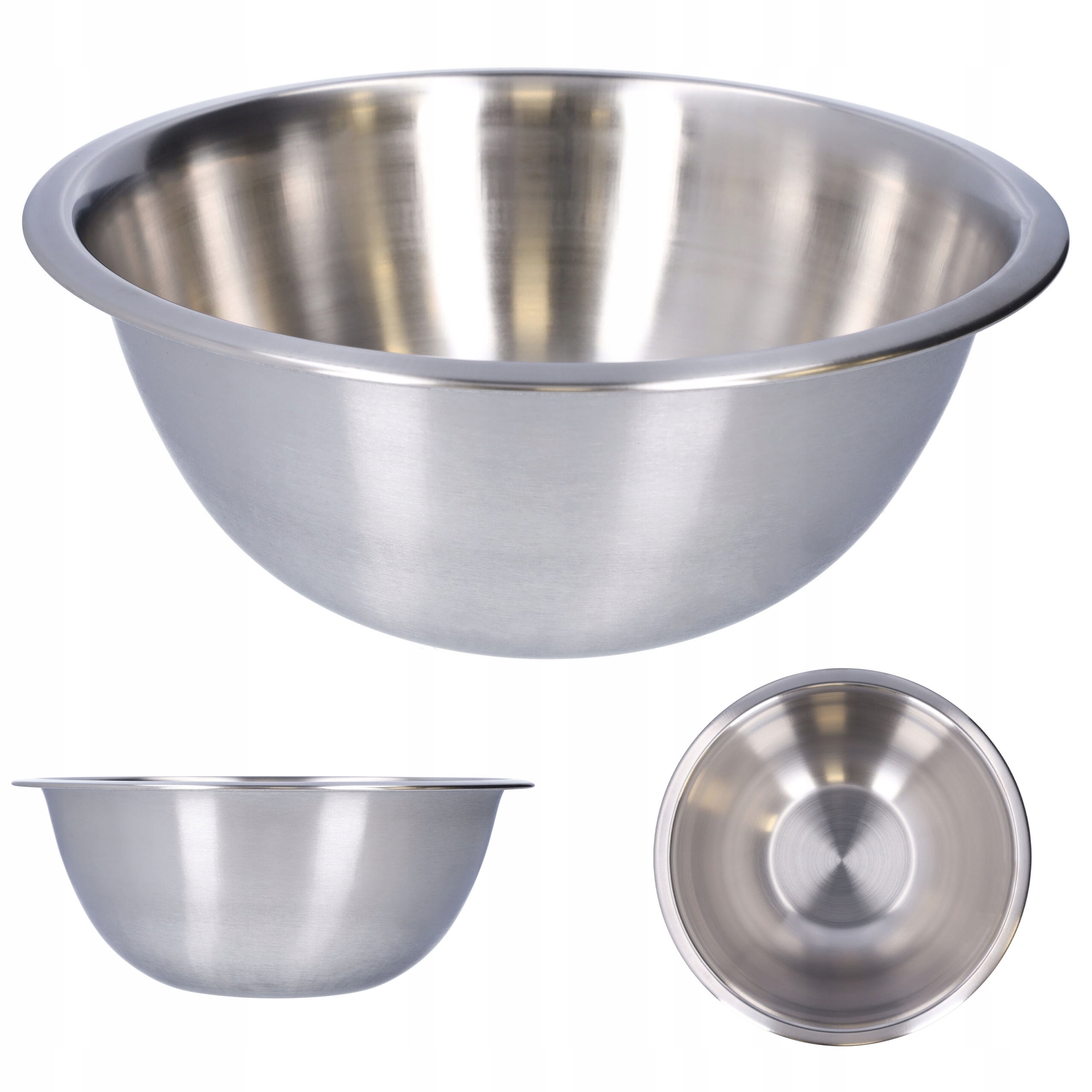 

Miska metalowa duża kuchenna stal nierdzewna 28cm